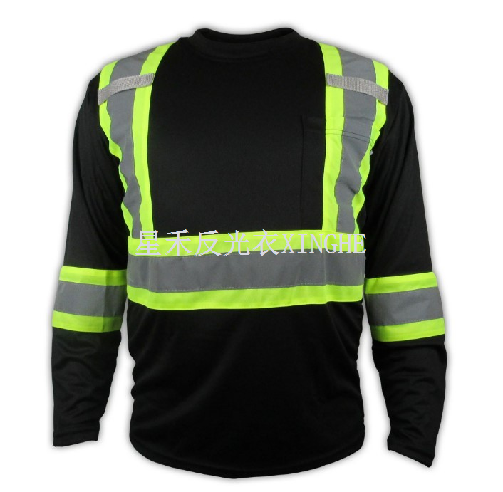 Chemiz Sekirite Nwa segondè Vizibilite