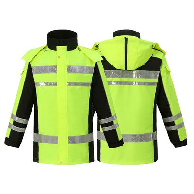 Sekirite nan jou lapli - enpèrmeabl reflektif