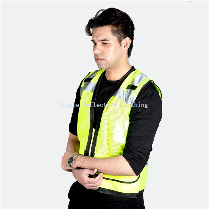 Sekirite Vest Custom Lettering