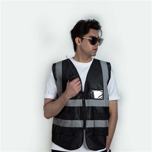 Hi Vis Multi-pocket Surveyor Safety Vest