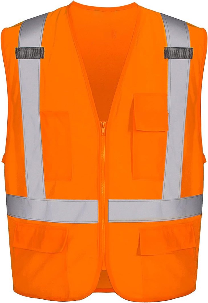 Fluorescent Yellow Safety Vest