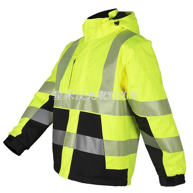 Reflektif Jakèt ignifuge flanm dife