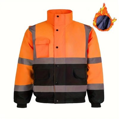 Segondè Vizibilite Sekirite Jacket